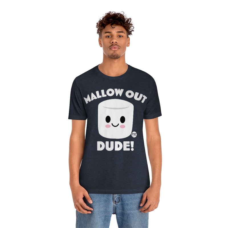 Load image into Gallery viewer, Mallow Out Marshmallow Unisex Tee
