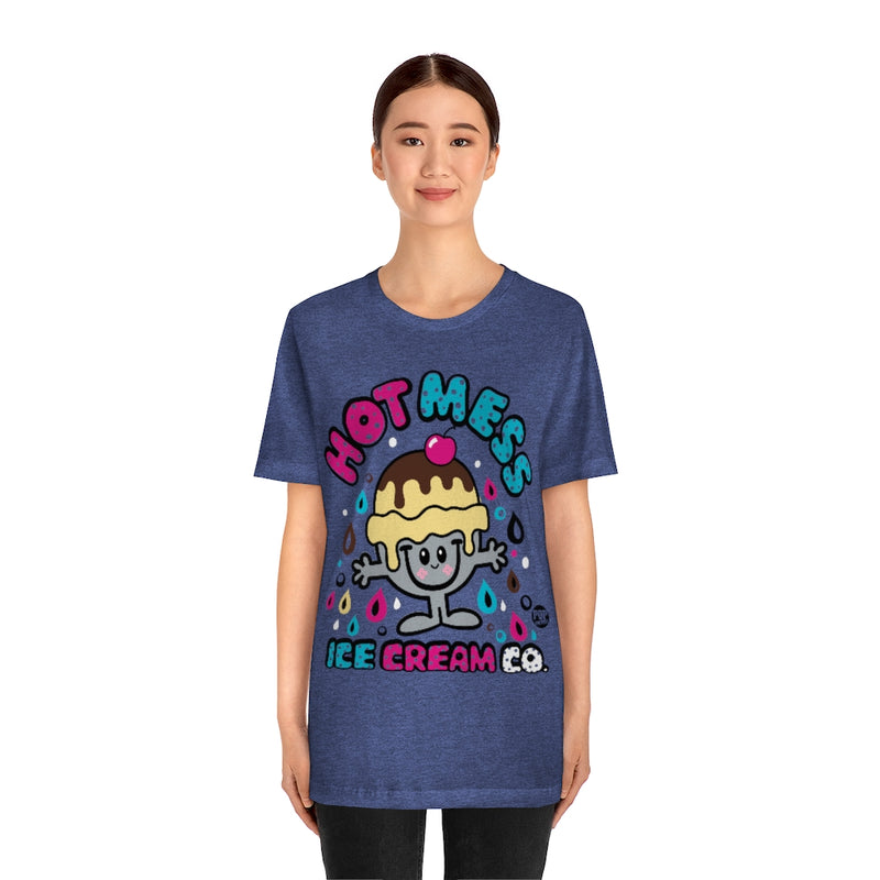 Load image into Gallery viewer, Funshine - Hot Mess Ice Cream Unisex Tee
