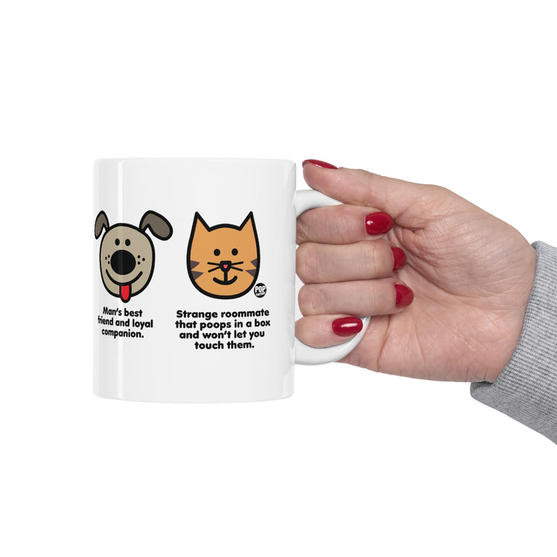 Load image into Gallery viewer, Dog Vs Cat Mug
