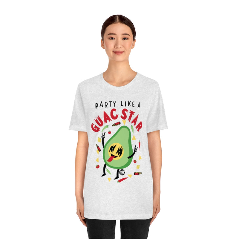 Load image into Gallery viewer, Party Like Guac Star Unisex Tee
