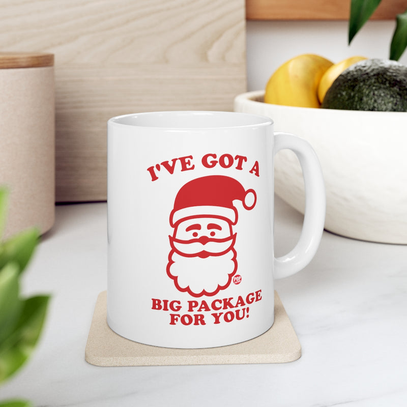 Load image into Gallery viewer, Santa Big Package Mug
