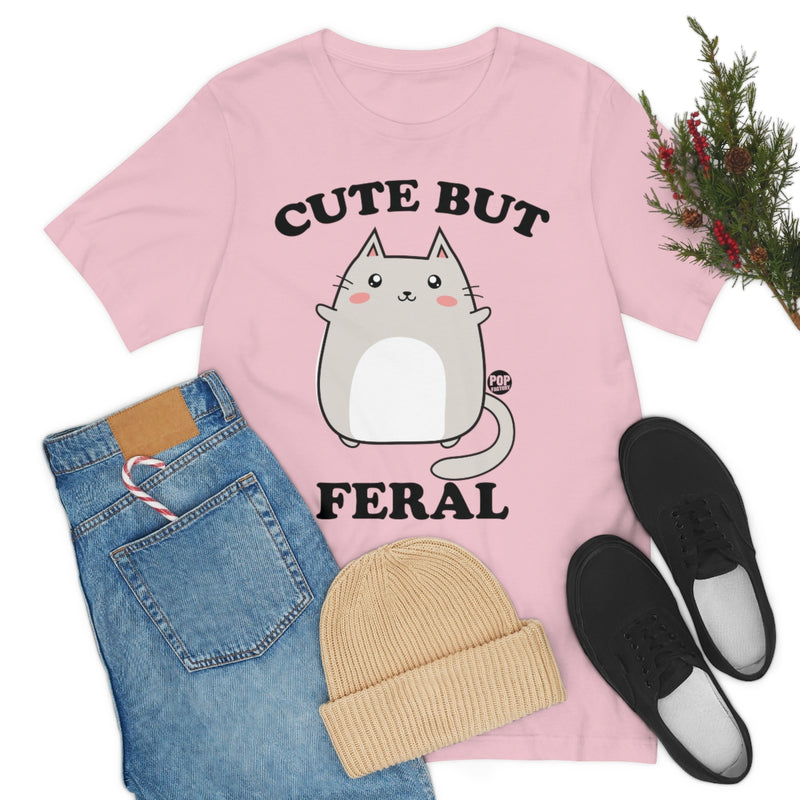 Load image into Gallery viewer, Cute But Feral Unisex Tee
