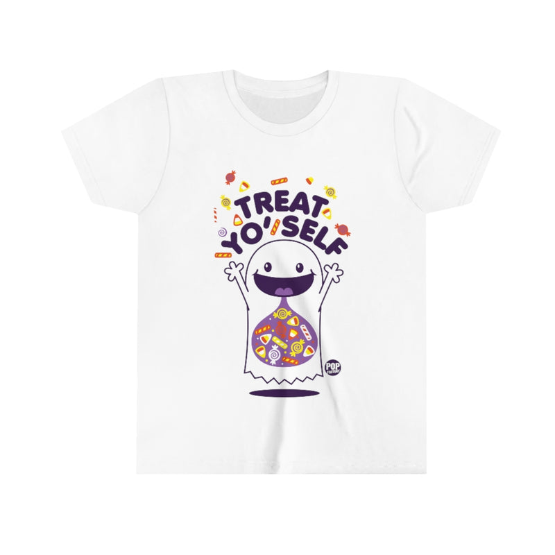 Load image into Gallery viewer, Treat Yo Self Youth Short Sleeve Tee
