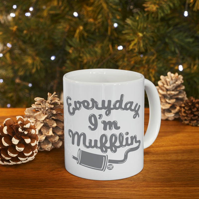 Load image into Gallery viewer, Everyday I&#39;m Mufflin Coffee Mug
