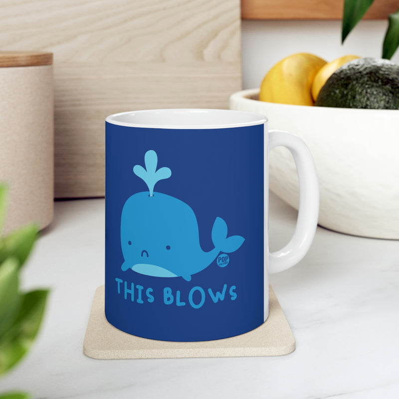 Load image into Gallery viewer, This Blows Whale Coffee Mug
