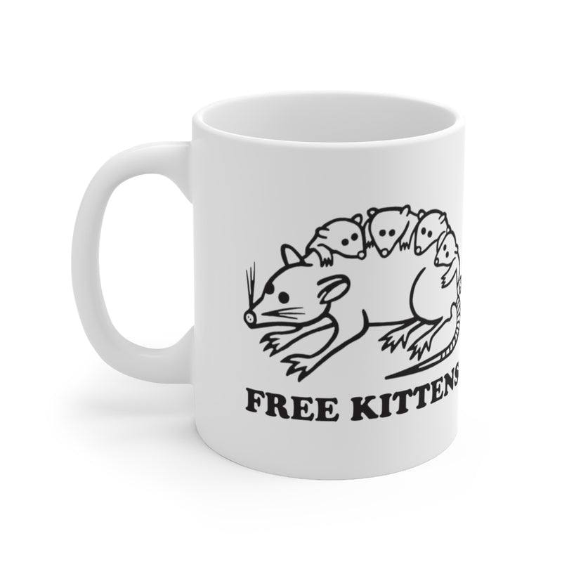 Load image into Gallery viewer, Free Kittens Possum Mug
