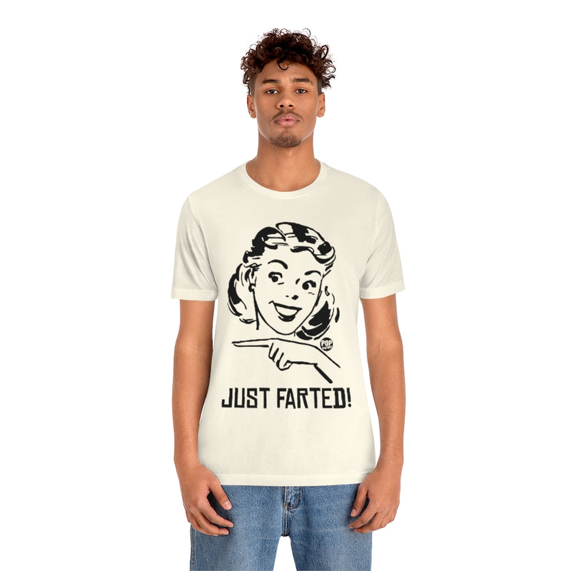 Load image into Gallery viewer, Just Farted Unisex Tee
