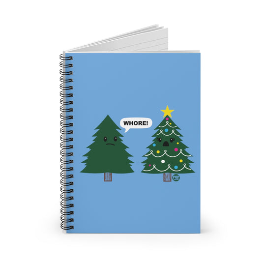 Xmas Tree Whore Notebook