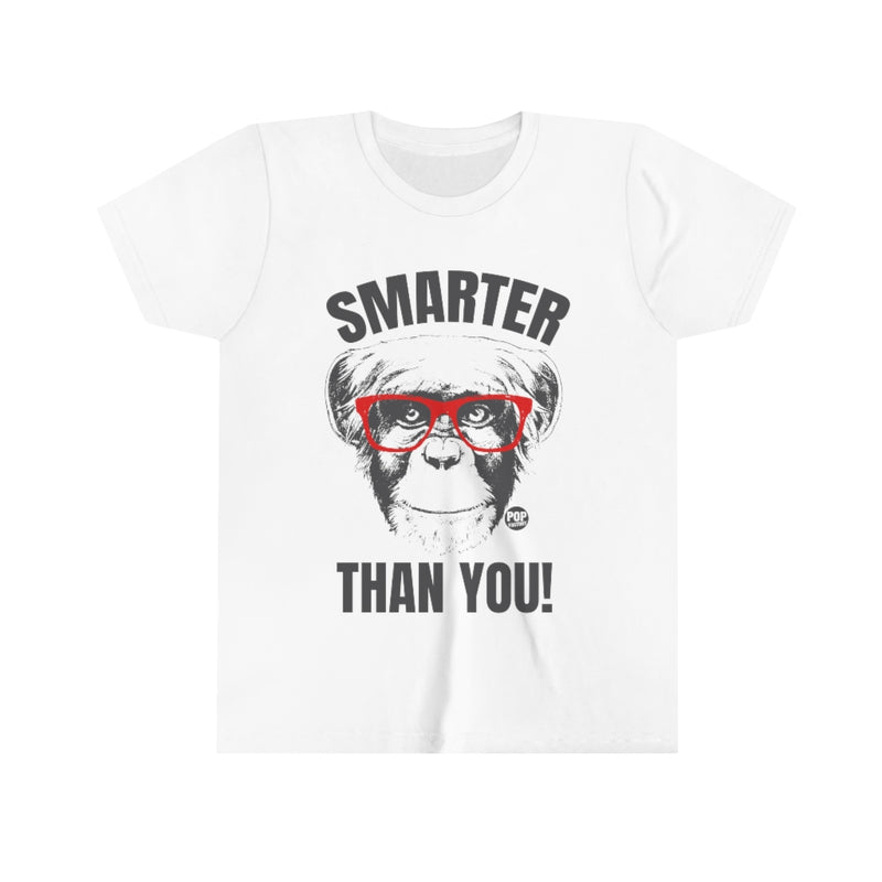 Load image into Gallery viewer, Smarter Than You Monkey Youth Short Sleeve Tee
