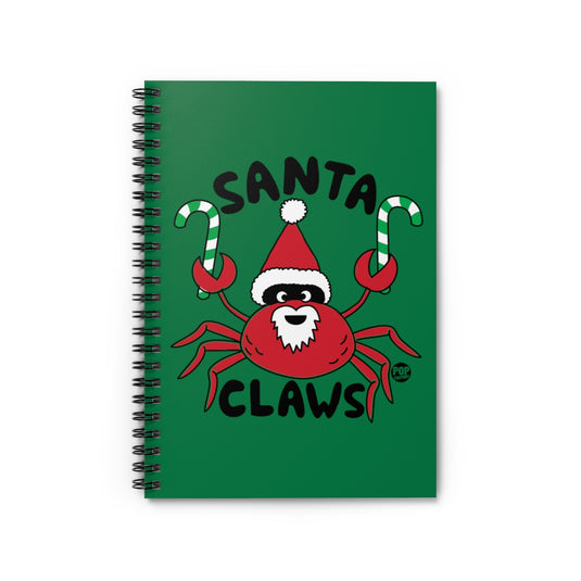 Santa Claws Crab Notebook