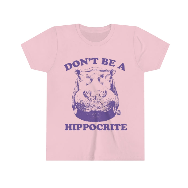 Load image into Gallery viewer, Don&#39;t Be Hippocrite Youth Short Sleeve Tee
