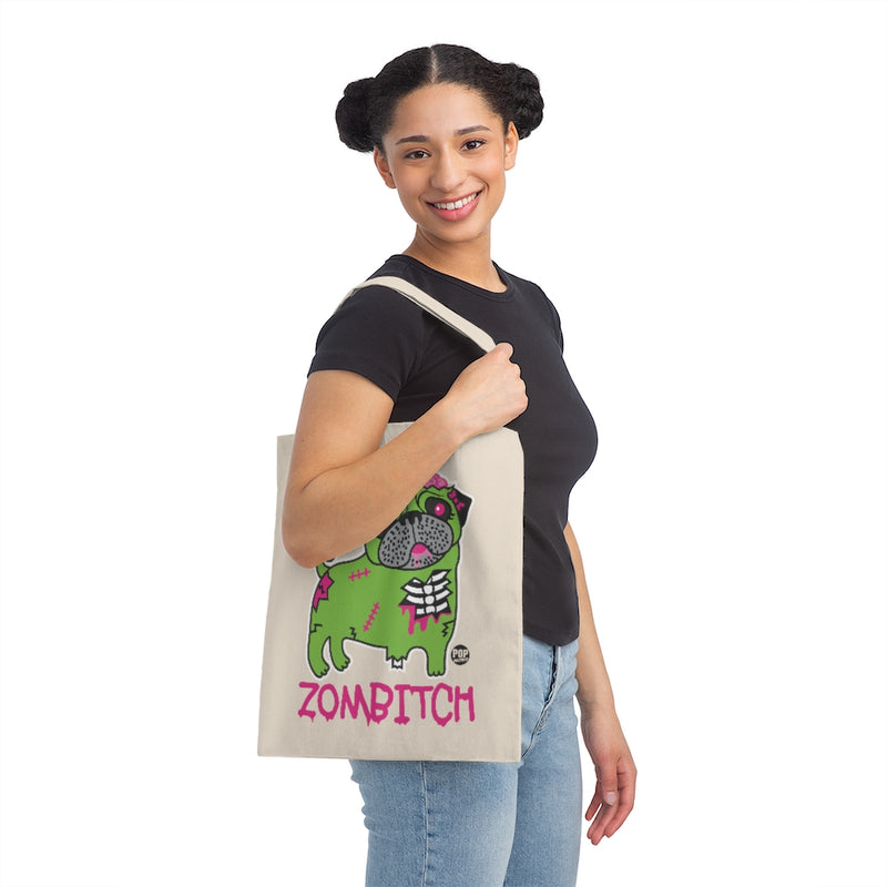 Load image into Gallery viewer, Zombitch Pug Tote
