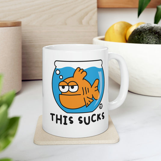 This Sucks Goldfish Coffee Mug