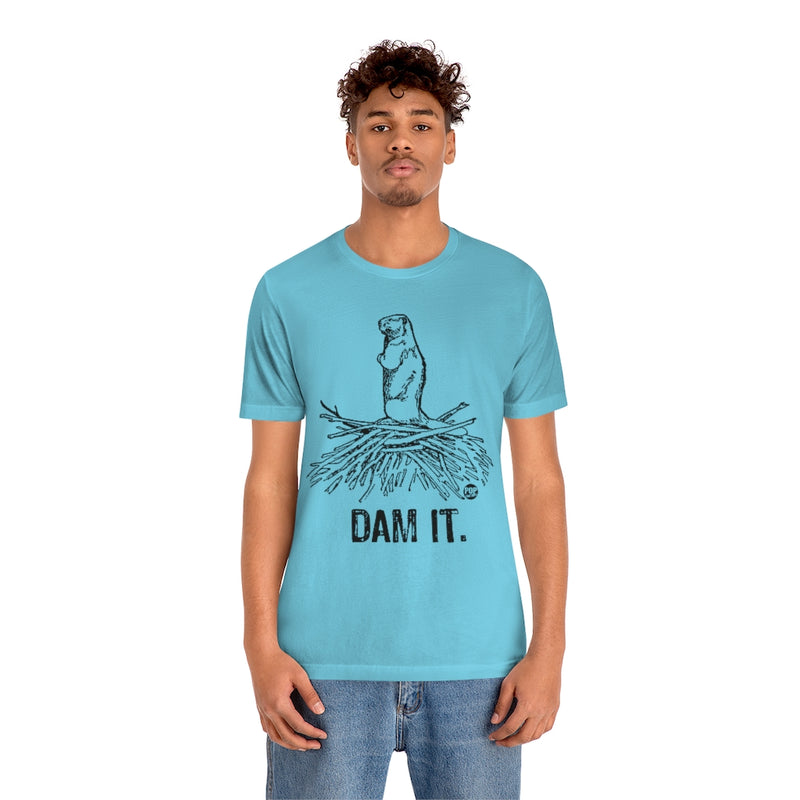 Load image into Gallery viewer, Dam It Beaver Unisex Tee
