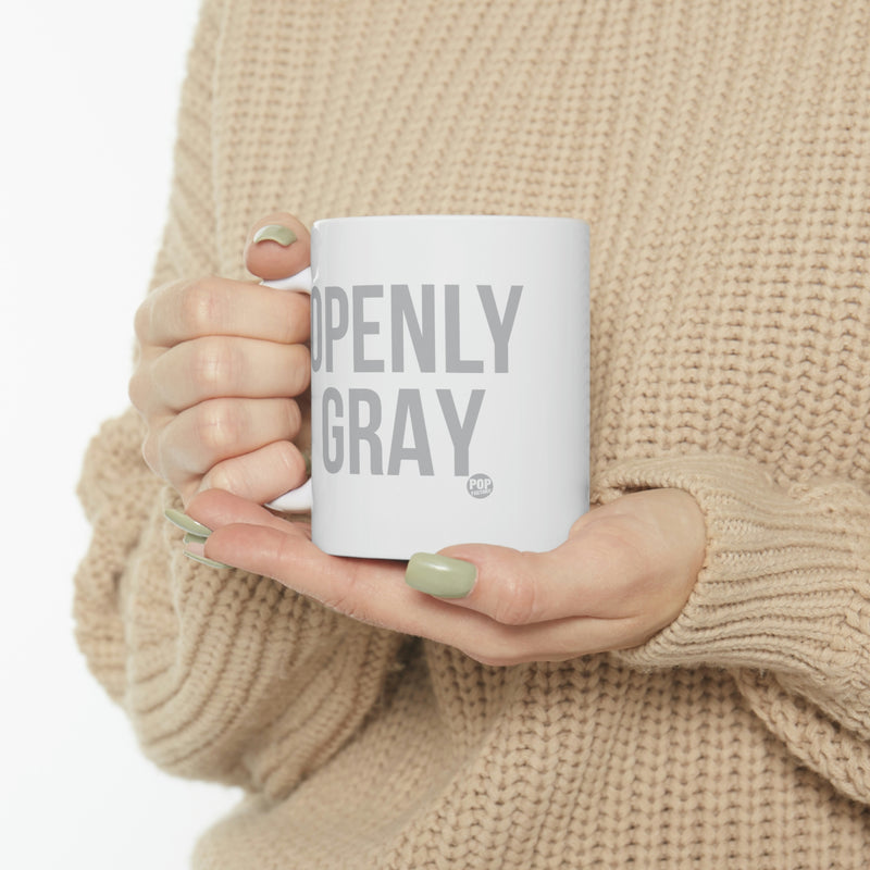 Load image into Gallery viewer, Openly Gray Coffee Mug
