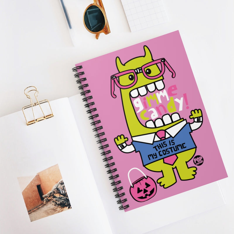 Load image into Gallery viewer, Gimme Candy Monster Notebook
