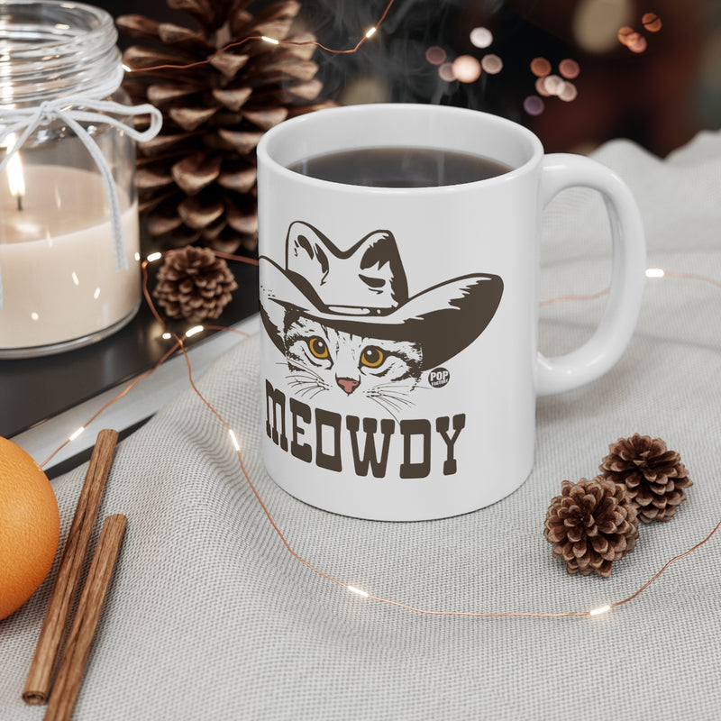 Load image into Gallery viewer, Meowdy Coffee Mug
