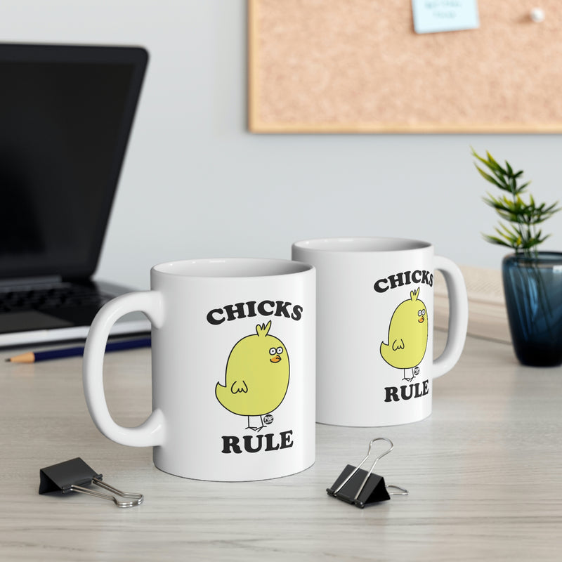 Load image into Gallery viewer, Chicks Rule Mug
