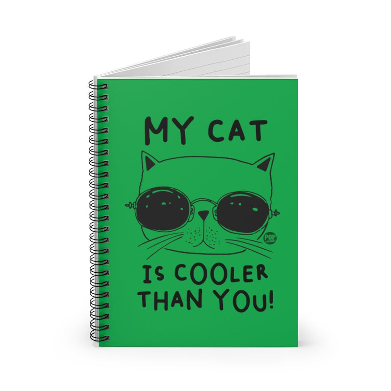 Load image into Gallery viewer, My Cat Cooler Than You Notebook
