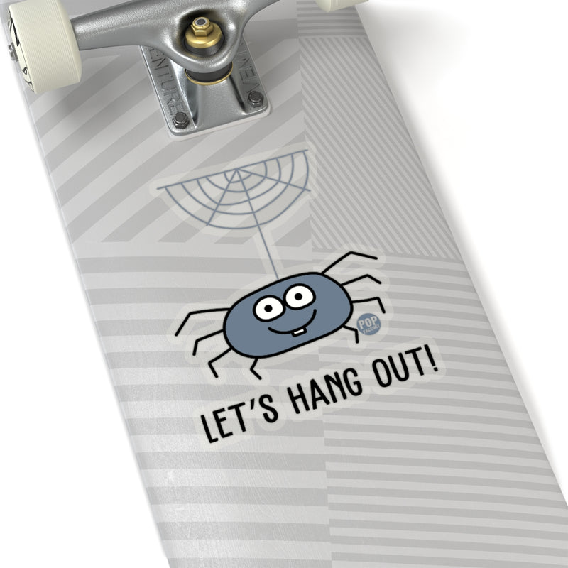 Load image into Gallery viewer, Let&#39;s Hang Out Spider Sticker
