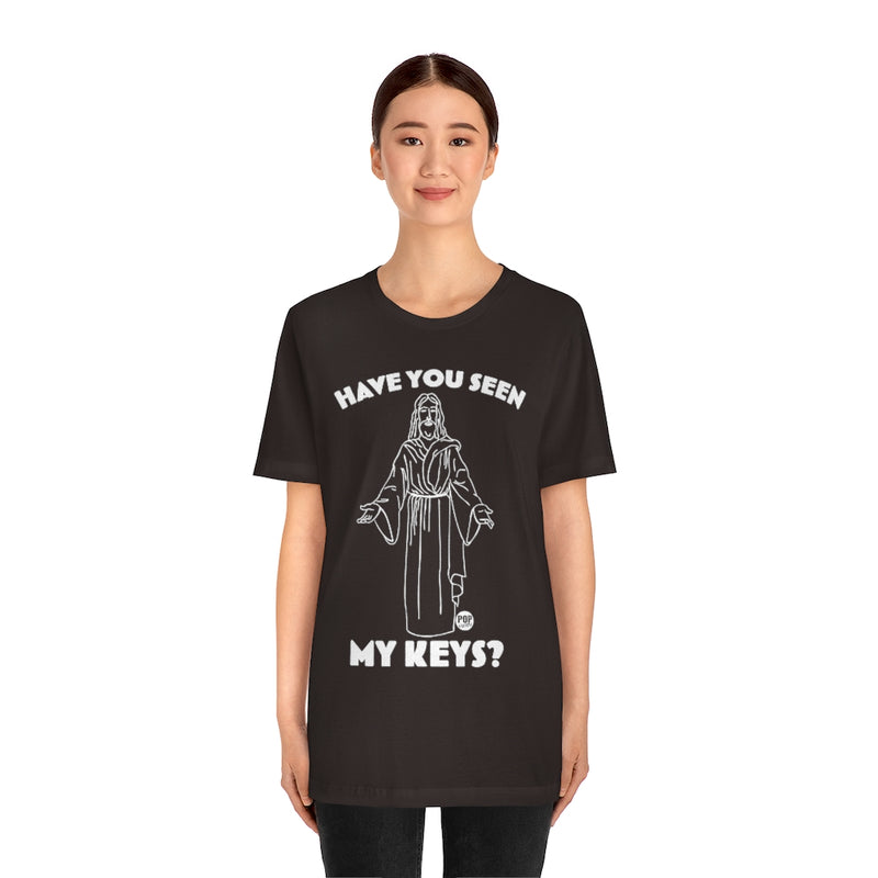 Load image into Gallery viewer, Have You Seen My Keys Jesus Unisex Tee
