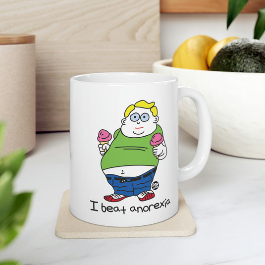 I Beat Anorexia Mug