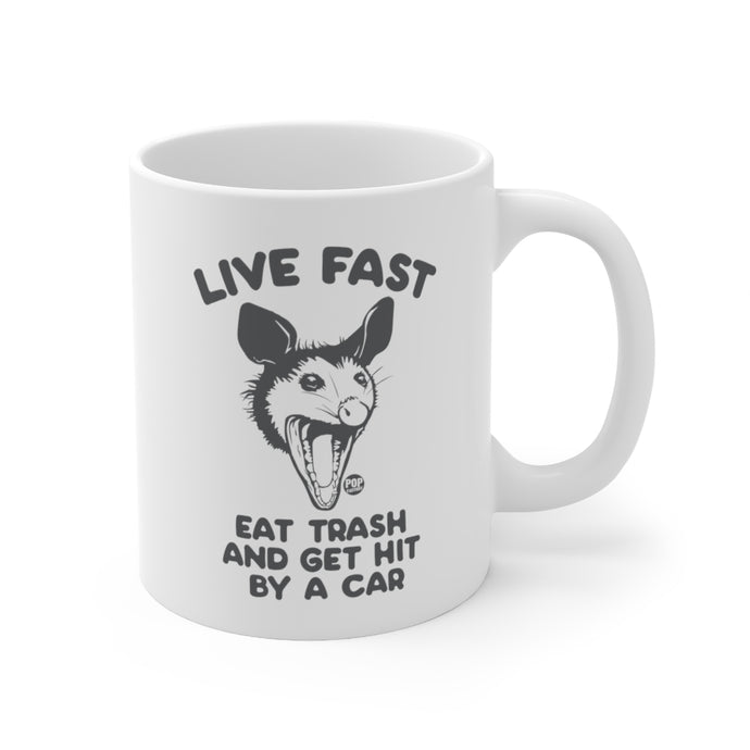 Live Fast Possum Mug