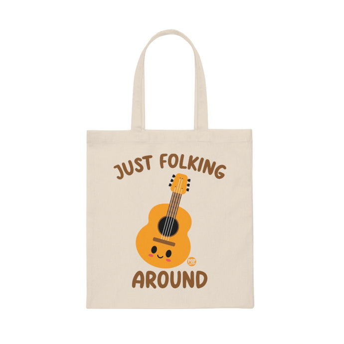 Just Folking Around Guitar Tote