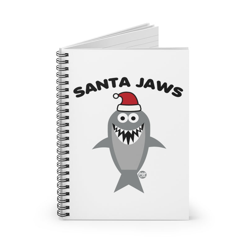 Load image into Gallery viewer, Santa Jaws Shark Notebook
