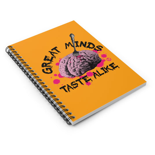 Great Minds Taste Alike Notebook