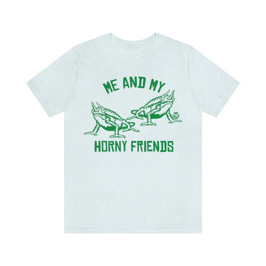 Horny Friends Horned Toad Unisex Tee