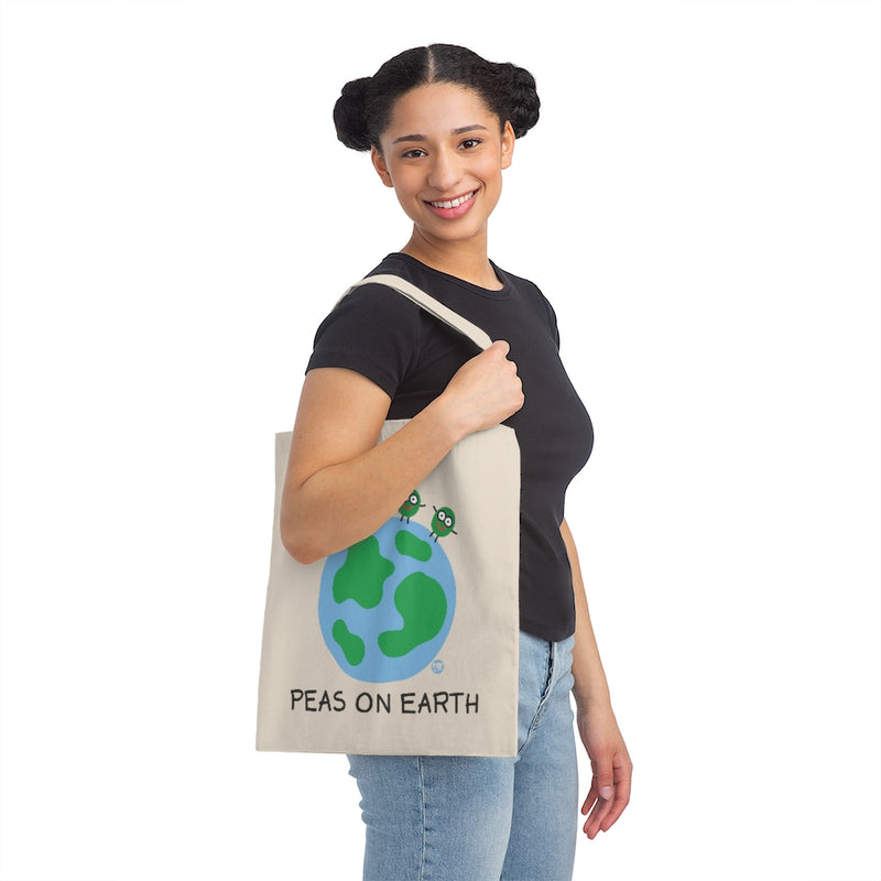 Load image into Gallery viewer, Peas On Earth Tote
