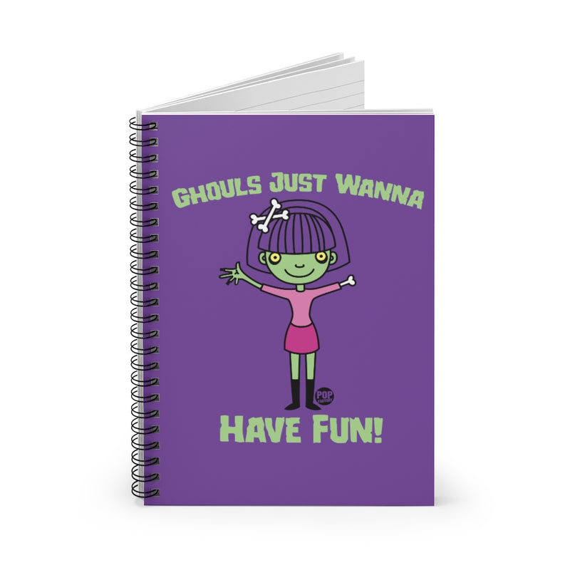 Load image into Gallery viewer, Ghouls Just Wanna Have Fun Notebook
