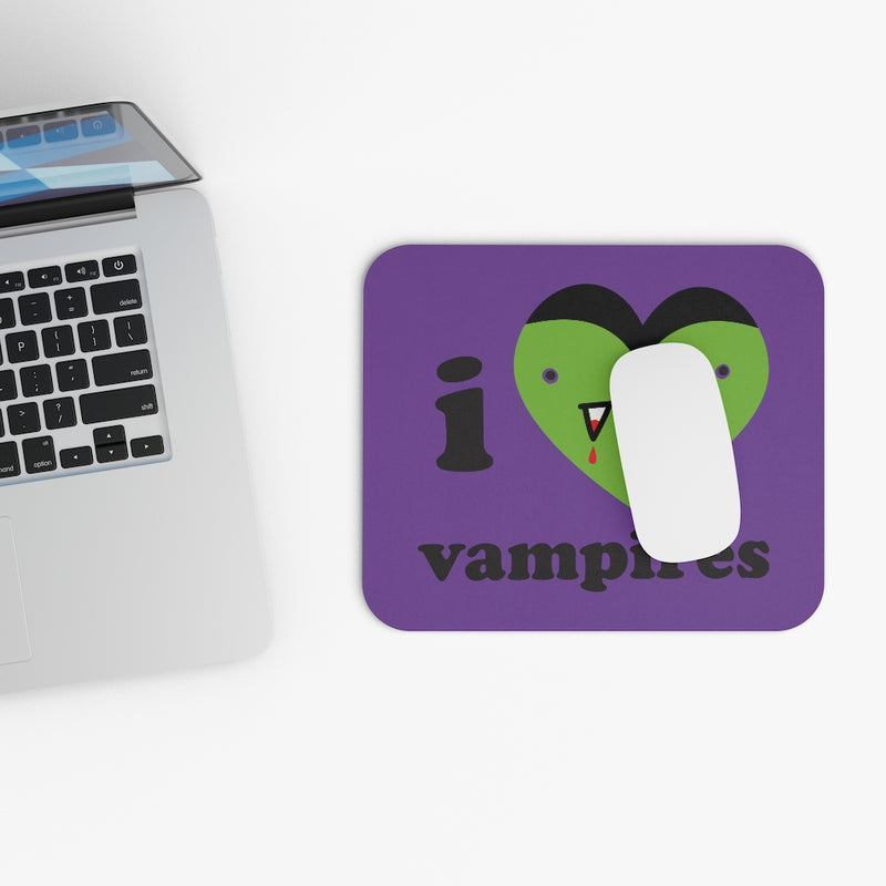 Load image into Gallery viewer, I Love Vampires Mouse Pad
