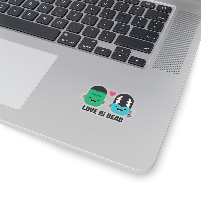 Load image into Gallery viewer, Love Is Dead Frankenstein Sticker
