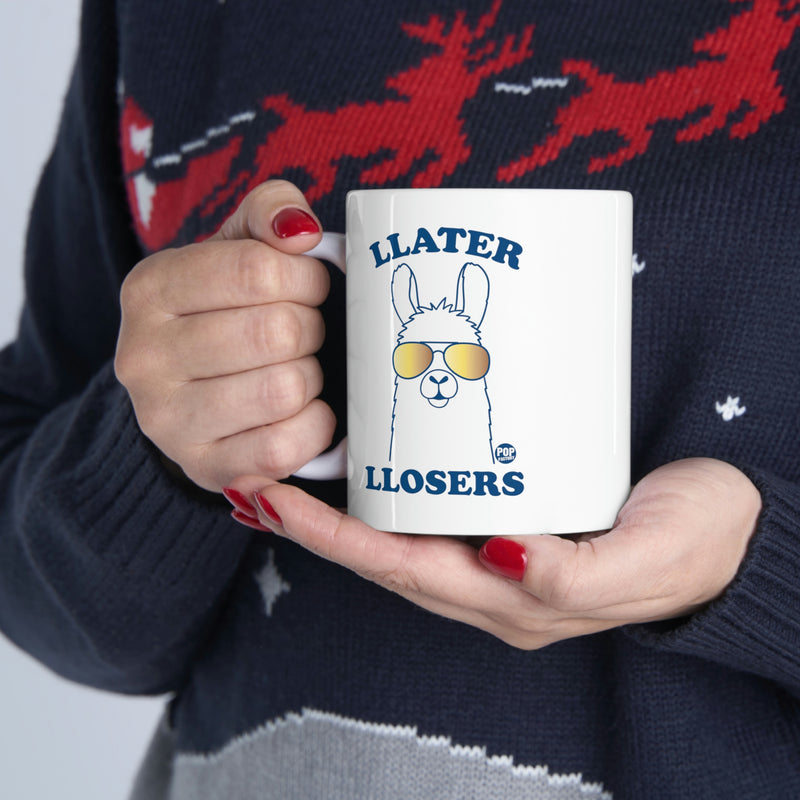 Load image into Gallery viewer, Llater Llosers Llama Mug
