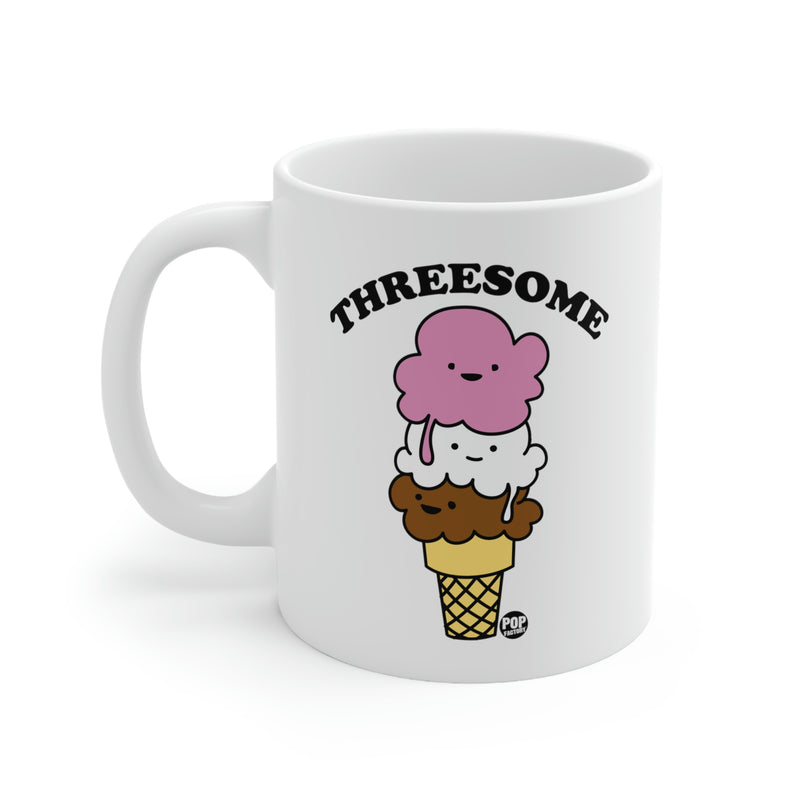 Load image into Gallery viewer, Threesome Ice cream Coffee Mug
