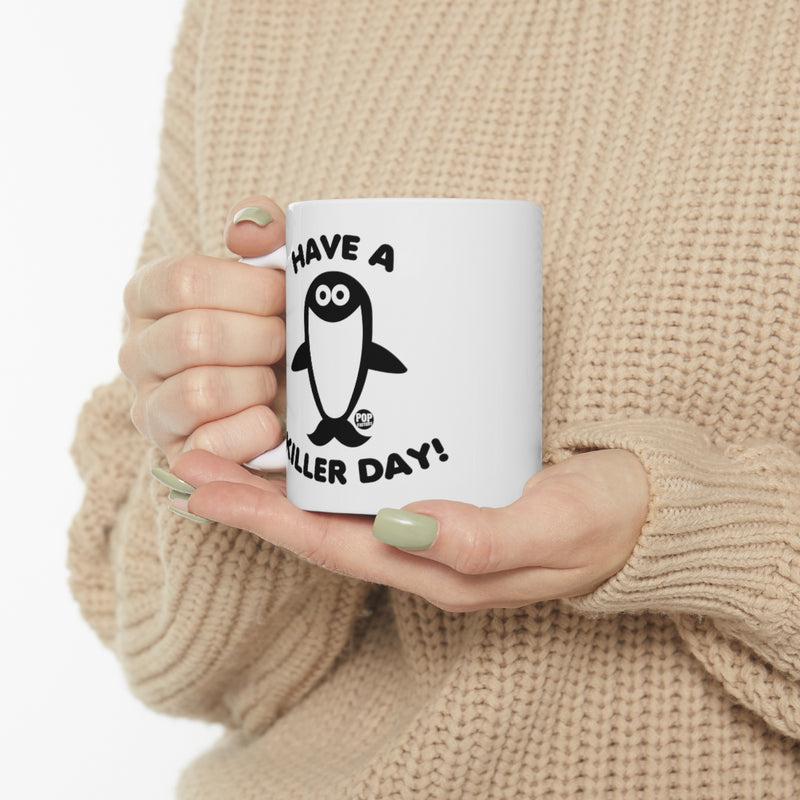 Load image into Gallery viewer, Have Killer Day Orca Mug
