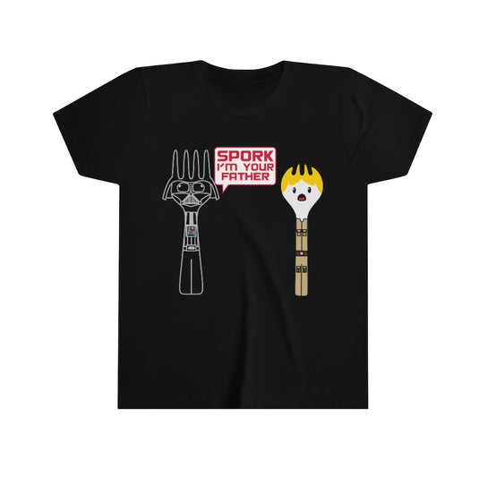 Spork Father Youth Short Sleeve Tee