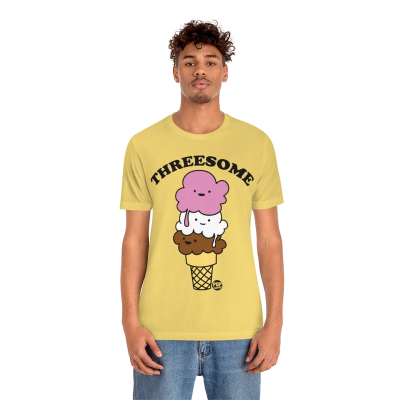 Load image into Gallery viewer, Threesome Icecream Unisex Tee
