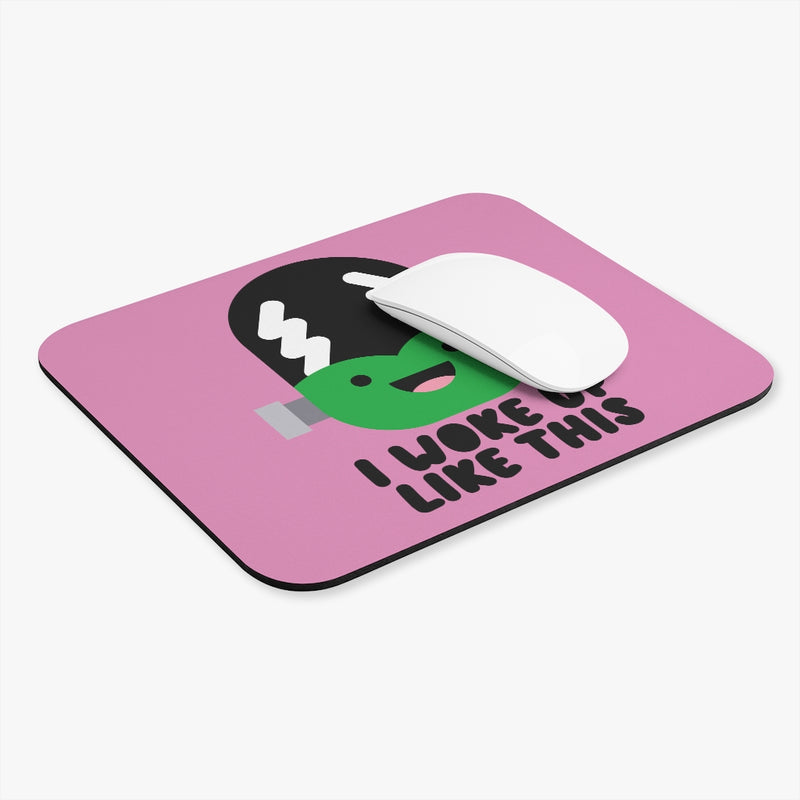 Load image into Gallery viewer, I Woke Up Like This Bride Frankenstein Mouse Pad
