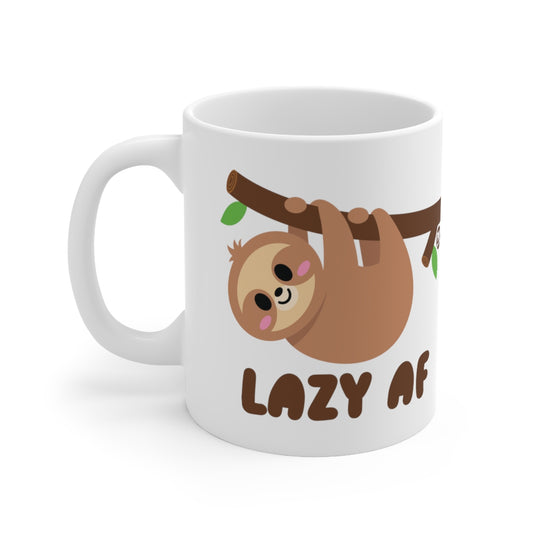 Lazy AF Sloth Mug