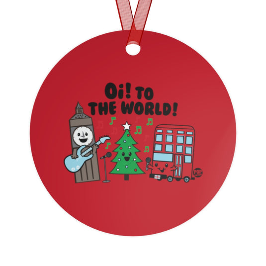 Uk - Oi To The World Xmas Ornament