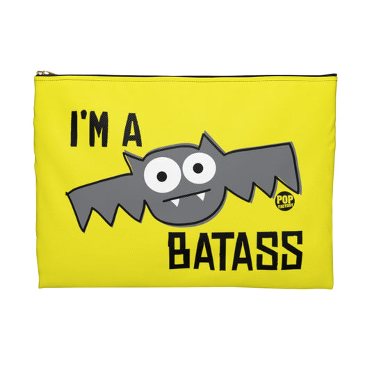 I'm A Batass Bat Zip Pouch