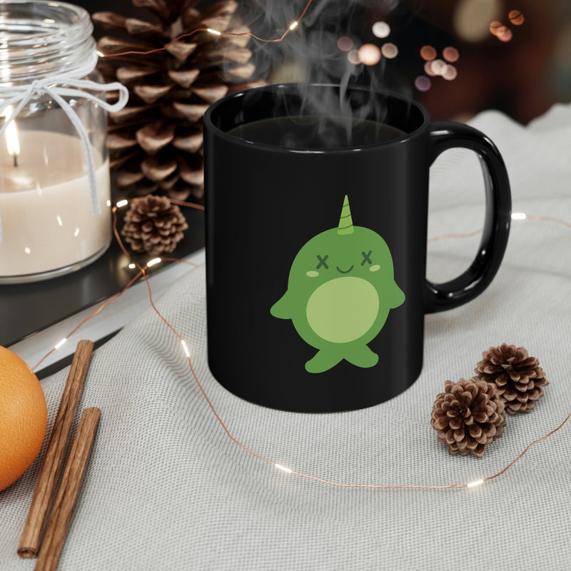 Load image into Gallery viewer, Deadimals Narwhal Coffee Mug
