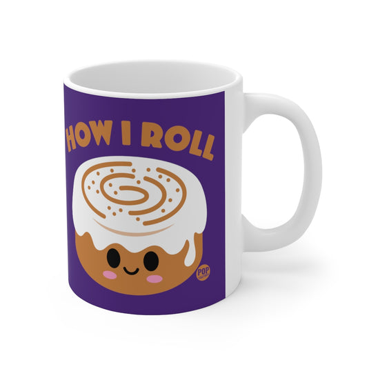 How I Roll Cinnamon Bun Mug