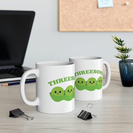Threesome Peas Coffee Mug