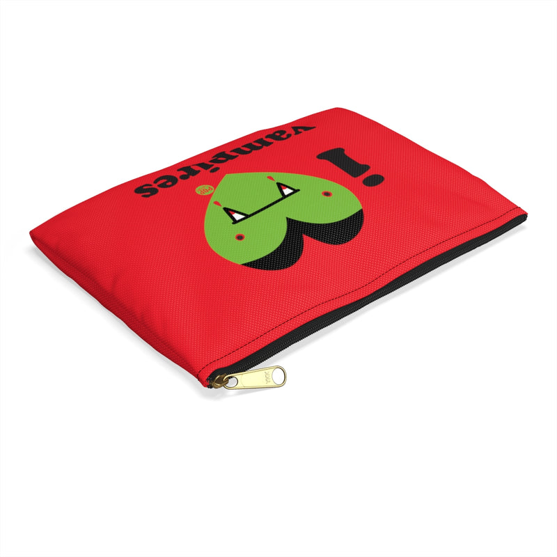 Load image into Gallery viewer, I Love Vampires Zip Pouch
