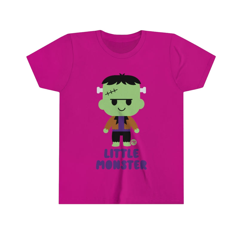 Load image into Gallery viewer, Little Monster Frankenstein Youth Short Sleeve Tee
