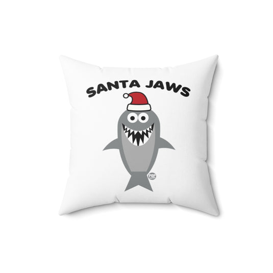 Santa Jaws Shark Pillow